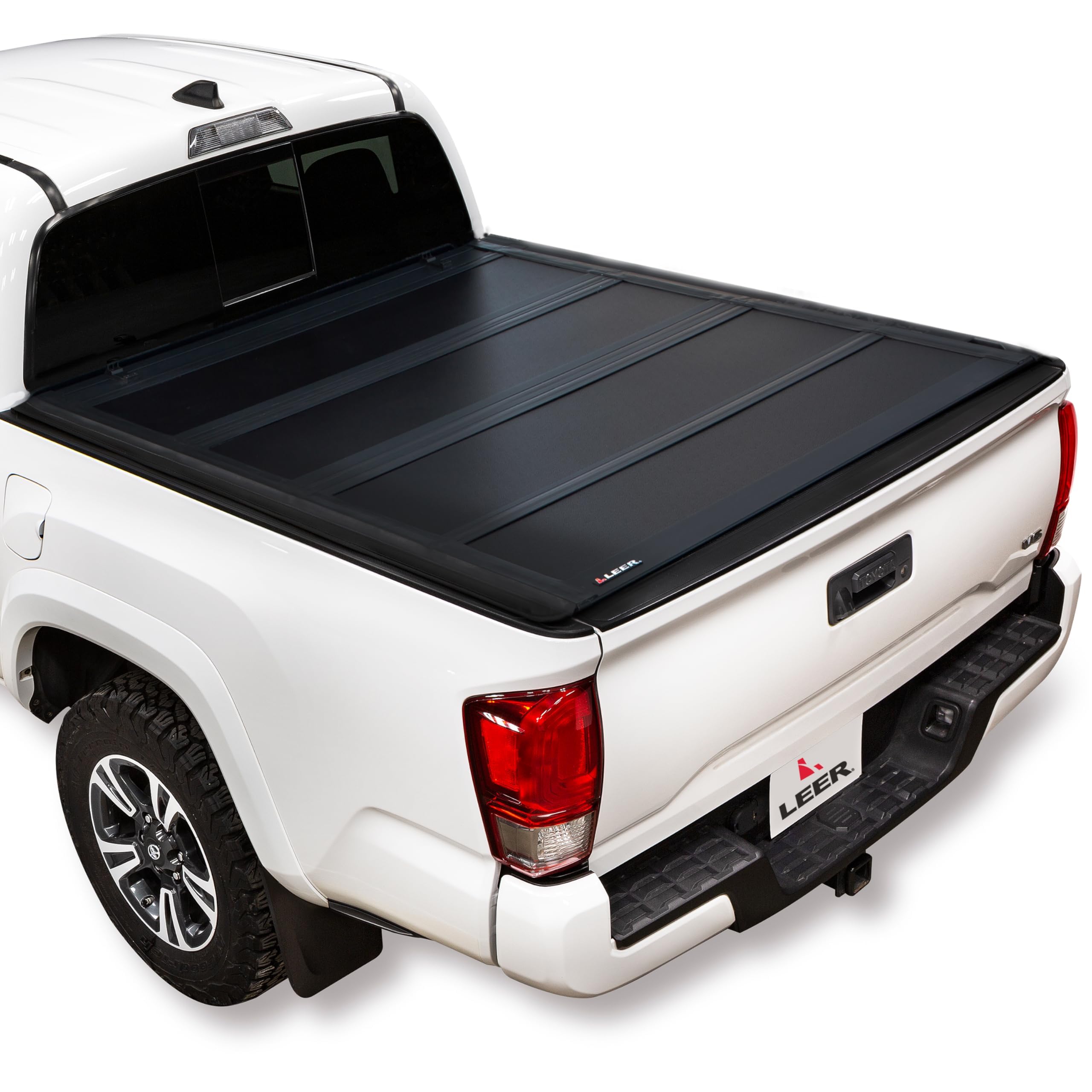 Amazon.com: LEER HF650M Quad-Folding Tonneau Cover, Fits 2019-2026